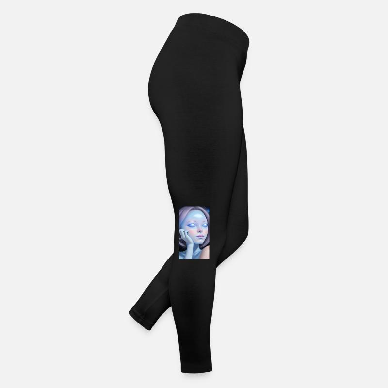 Space Sisters Number 1 Frauen Jersey Leggings