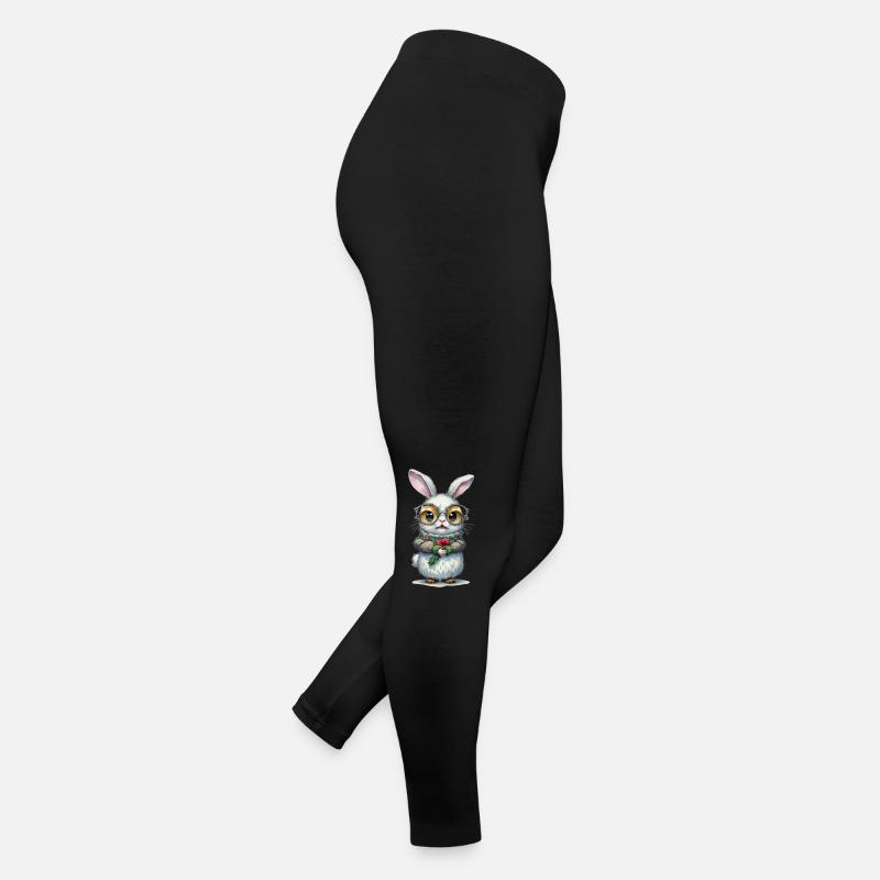 Weihnachts-Hase Frauen Jersey Leggings