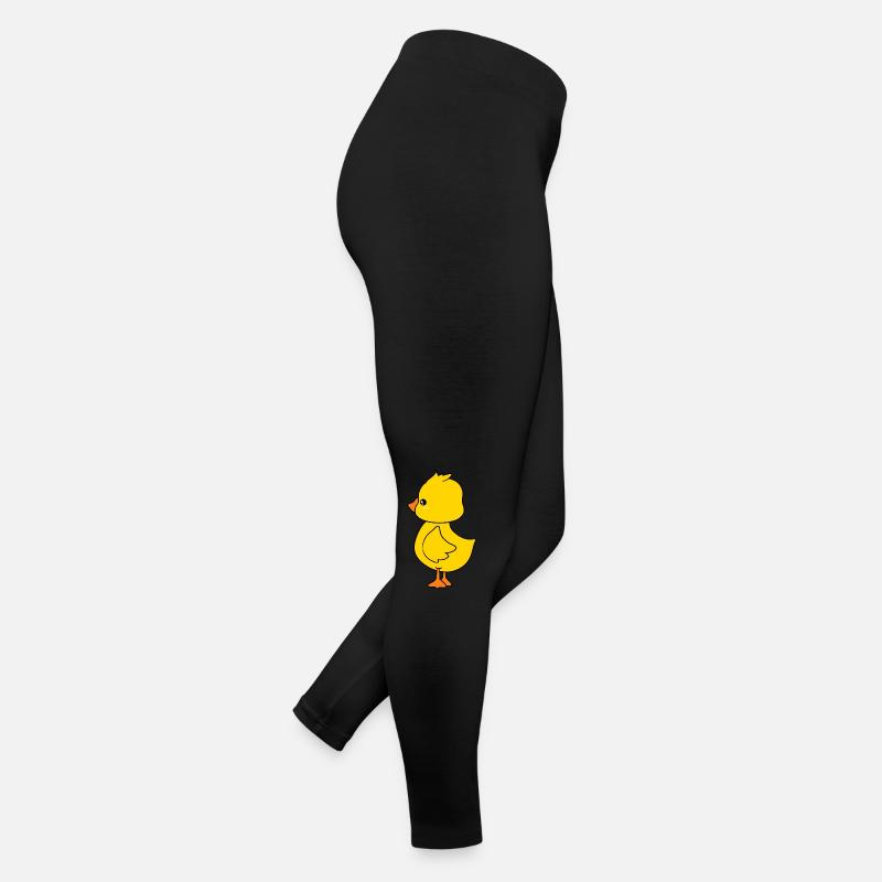 Mignon bébé canard personnage 3 Legging en jersey Femme