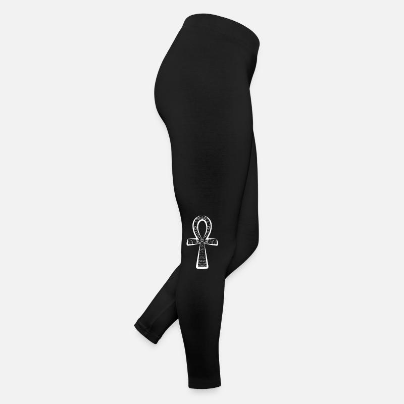 Ankh - Women’s Jersey Leggings - black