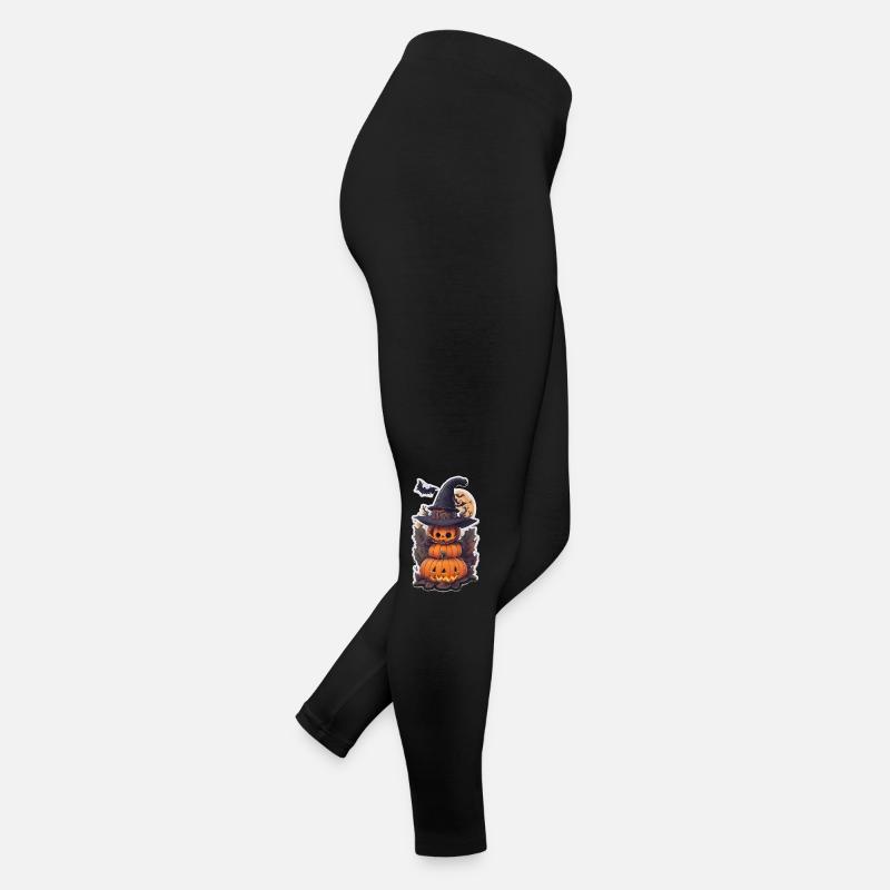Helloween Pumpkin Monster Women’s Jersey Leggings