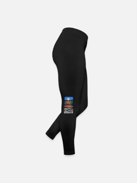 Bremerhaven Allemagne City Skyline Vintage - Legging en jersey Femme - noir - Droite