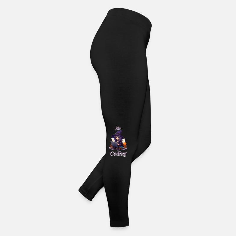 "WitchCode: Anime-Inspired Design" Women’s Jersey Leggings