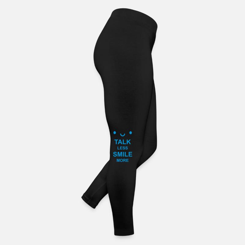 parler moins sourire plus Legging en jersey Femme