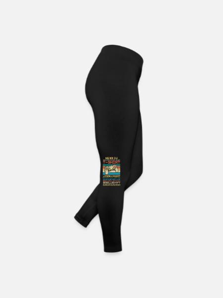 Gamer Zocker Zocken Gaming - Frauen Jersey Leggings - Schwarz - Rechts
