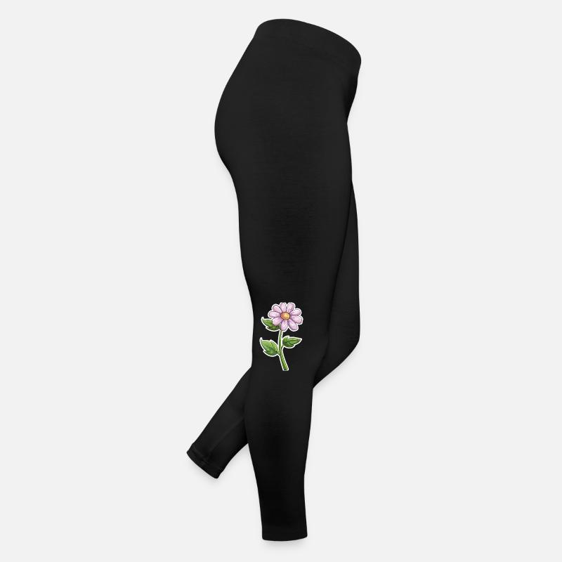 Fleurs Legging en jersey Femme