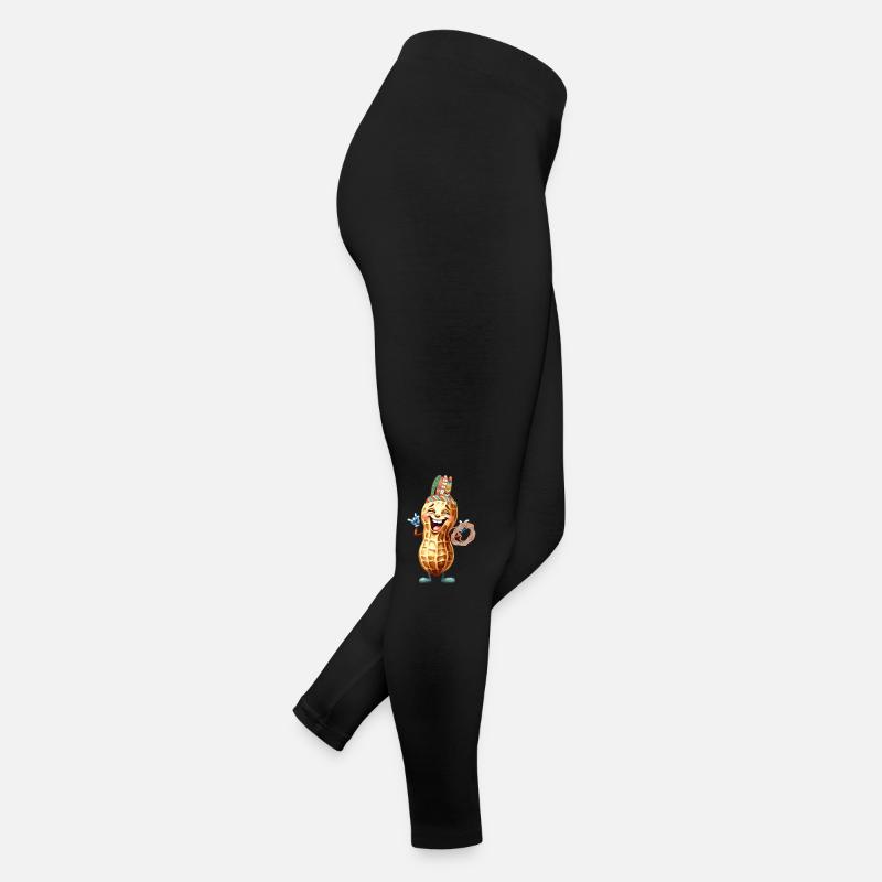 Peanut Wild West Child Kids Peanuts Nut Women’s Jersey Leggings