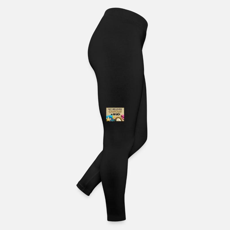 Cancun, greetings from Cancun - Women’s Jersey Leggings - black