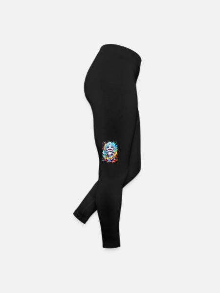 Requin - Legging en jersey Femme - noir - Droite