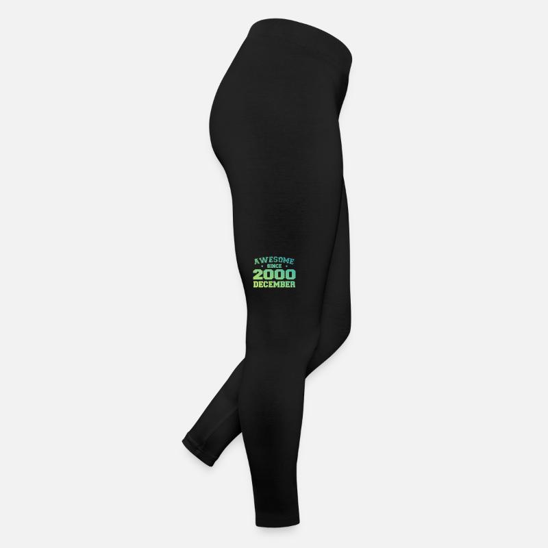 Anniversaire Décembre 2000 - Cadeau Decembre 2000 Legging en jersey Femme