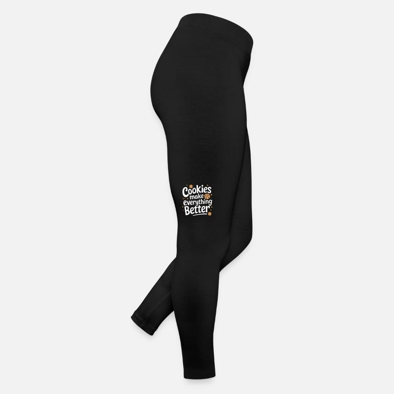 Cookies Biscuits Biscuits Biscuits Chocolat Legging en jersey Femme