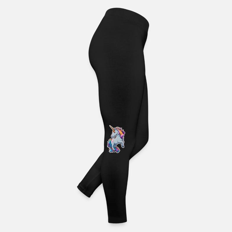 Niedliches kleines Einhorn Frauen Jersey Leggings