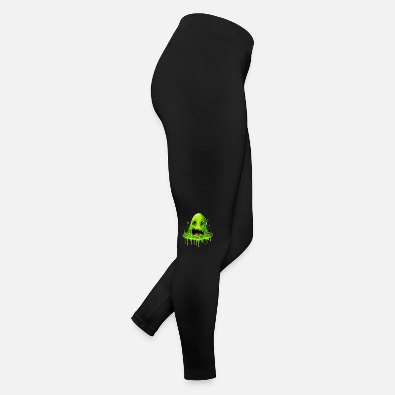 Monstre de boue vert Legging en jersey Femme