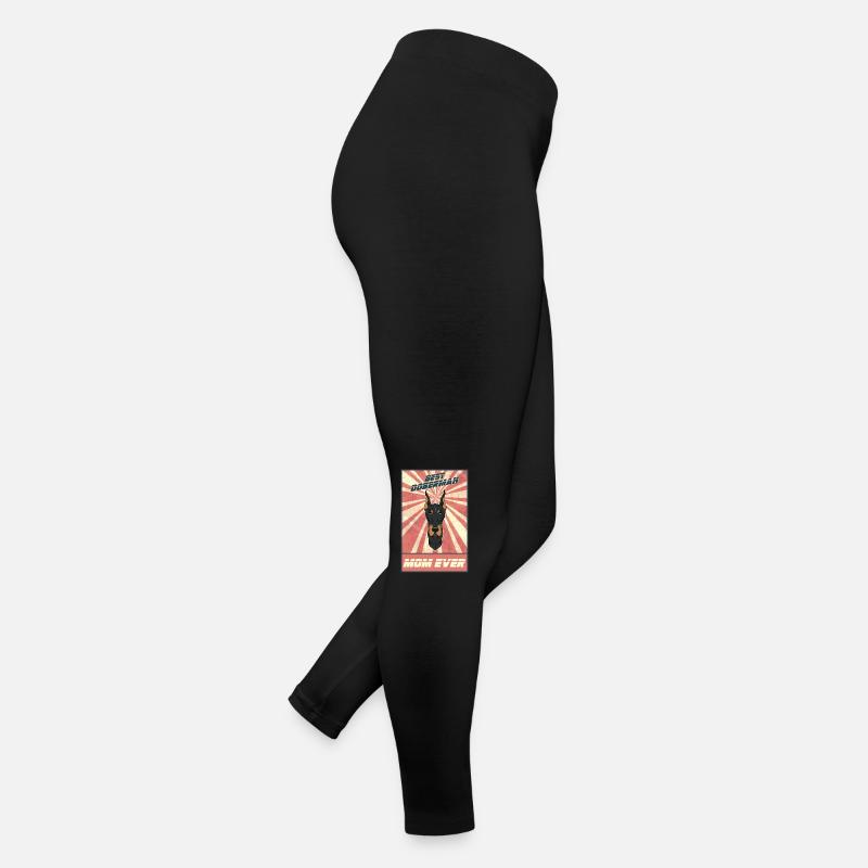 Best Doberman Mom Ever I Doberman Lover Frauen Jersey Leggings