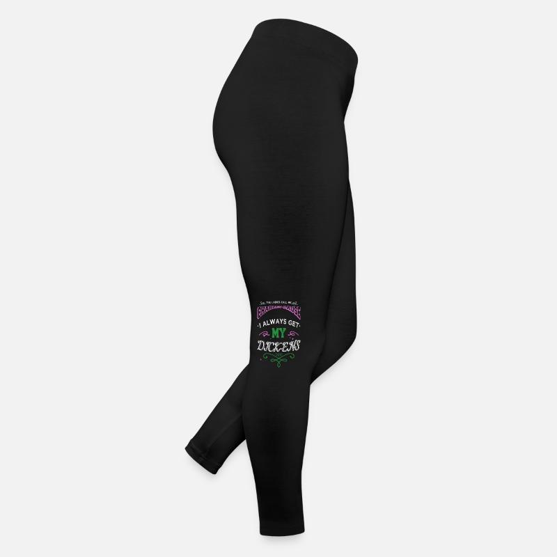 Idée de cadeau amusant inspirant blague vert Legging en jersey Femme