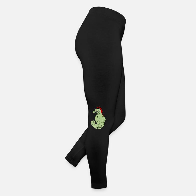 strong dragon 02 Frauen Jersey Leggings