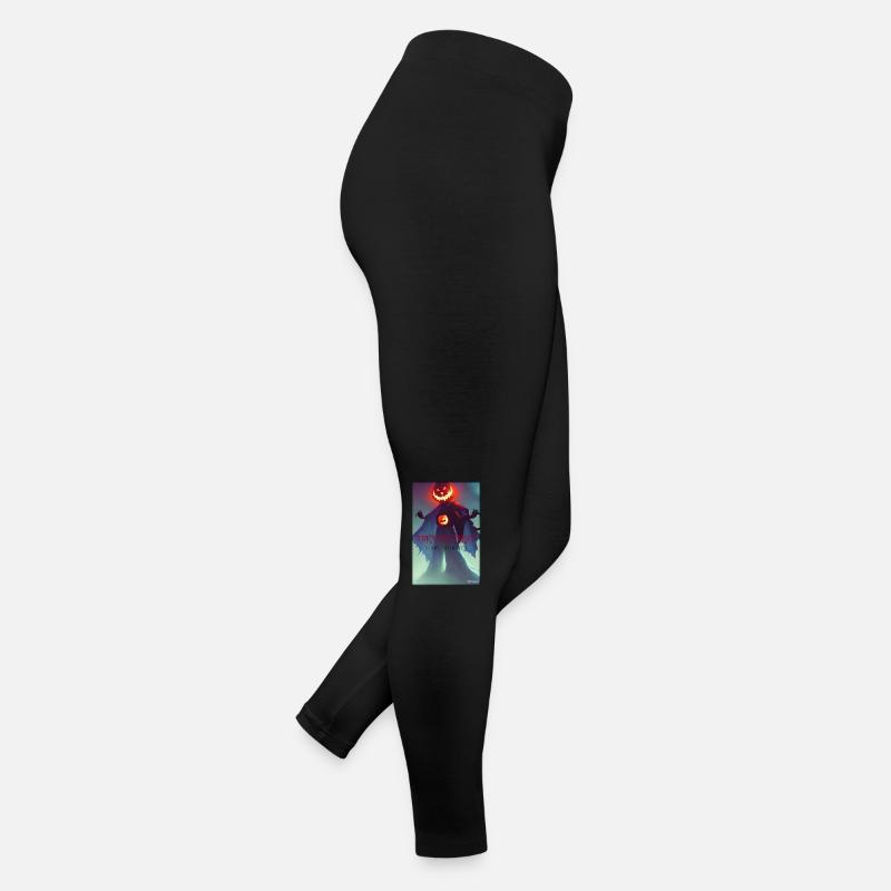 Halloween Kürbis Monster - Süßes oder Saures Frauen Jersey Leggings