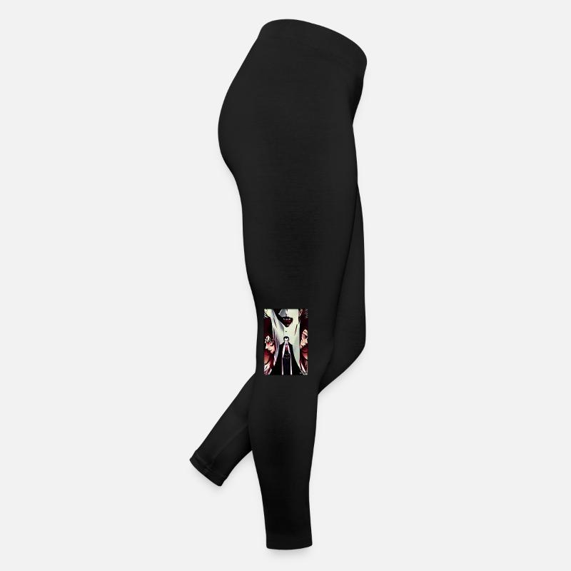 Manga Vampire Dracula Monster Halloween Women’s Jersey Leggings