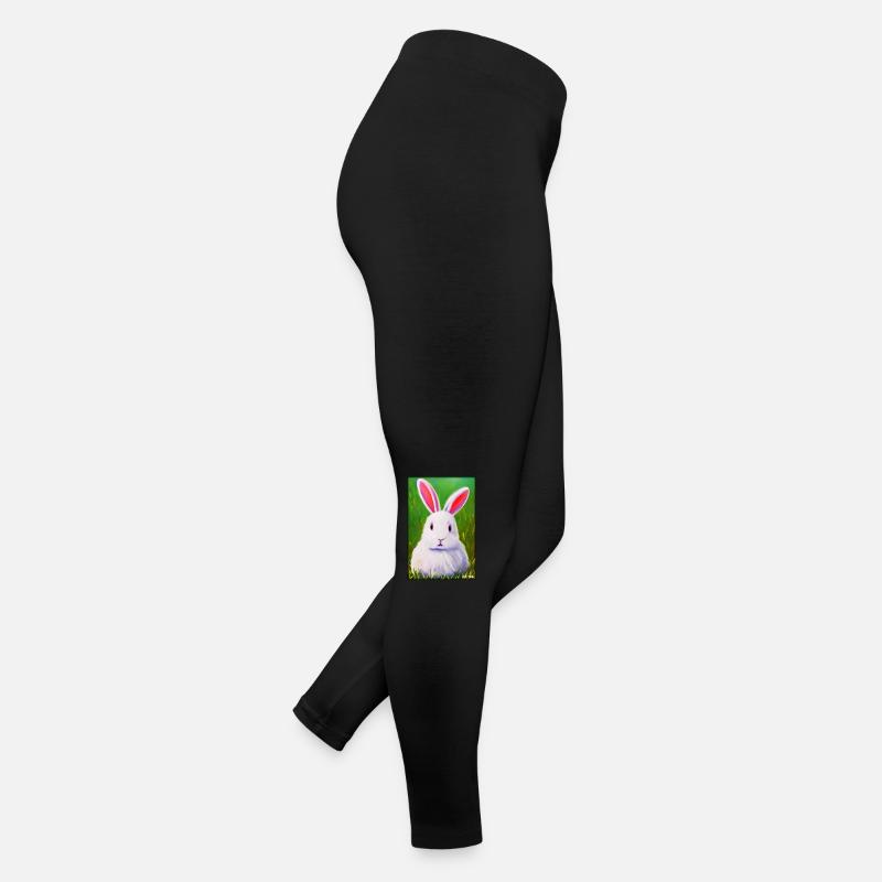 Rabbit Easter Easter Pet Easter Holiday Women’s Jersey Leggings