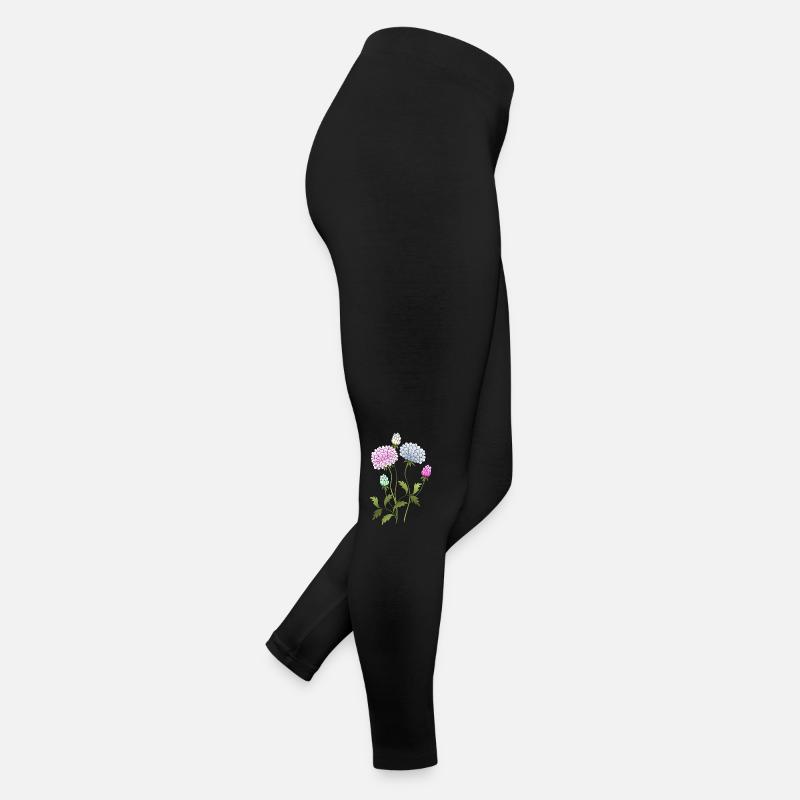 Blumen Frauen Jersey Leggings