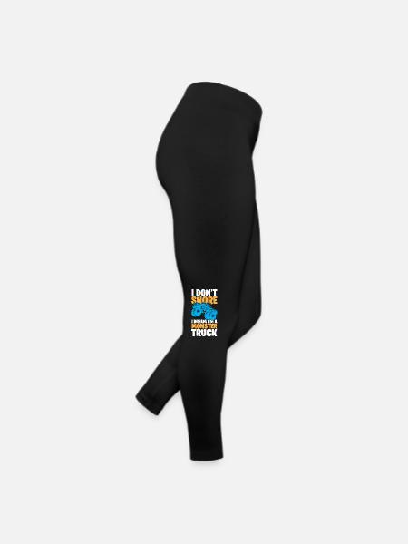 Monster Truck - Legging en jersey Femme - noir - Droite