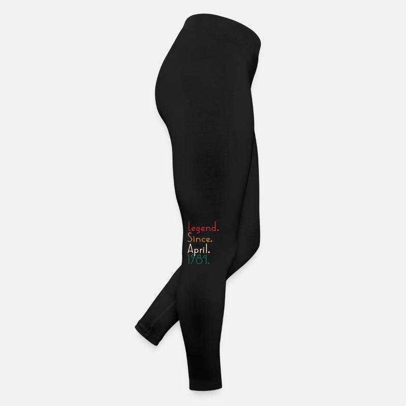 Legende seit April 1984 Frauen Jersey Leggings