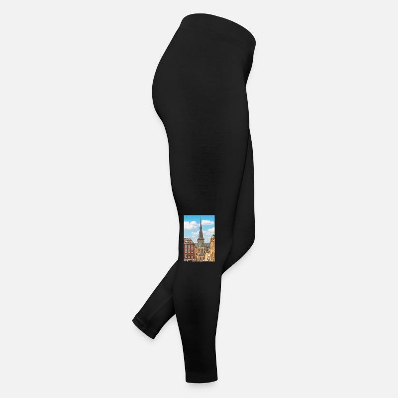 Marienkirche Osnabrück Frauen Jersey Leggings