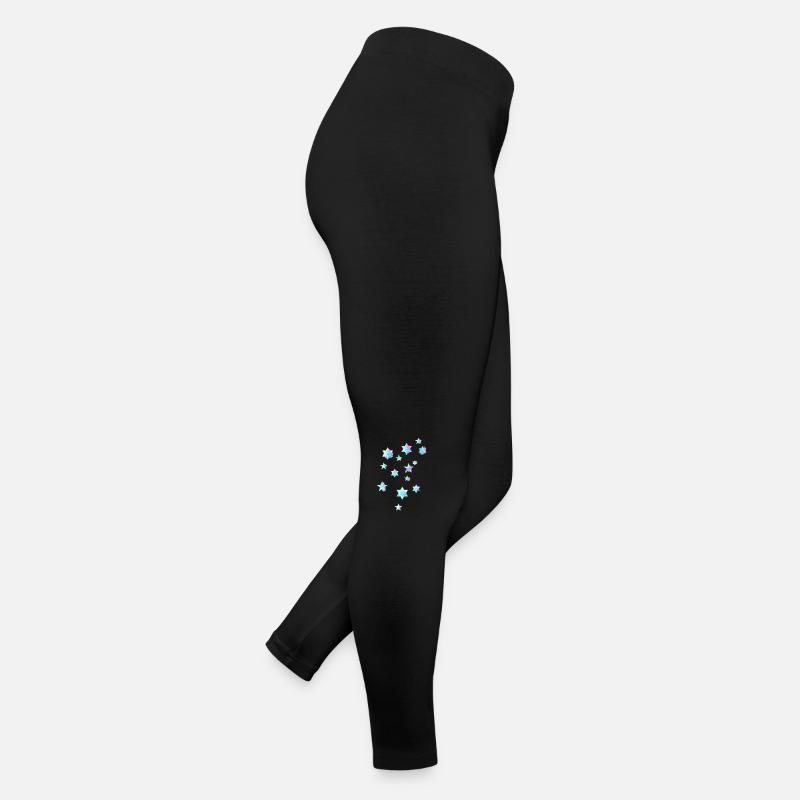 Stars,Colorful,Drawing,Graffiti,Painting Women’s Jersey Leggings