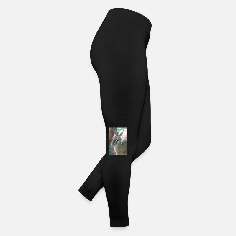 Kirk's dik-dik (auf Deutsch Kirk-Dikdik Zwergrüssel Frauen Jersey Leggings