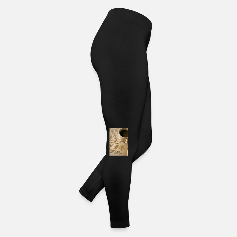Livre et café Legging en jersey Femme