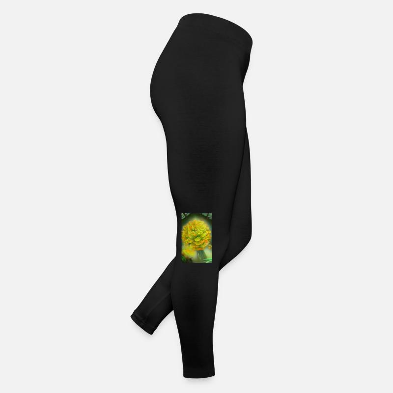 Fleur extraterrestre fantastique en fleurs sur une planète étrange Legging en jersey Femme