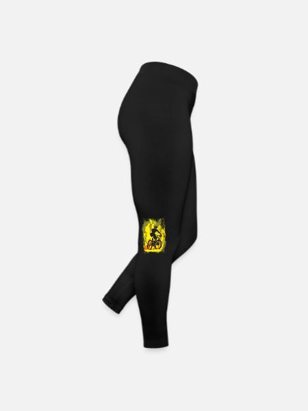 VTT VTT - Legging en jersey Femme - noir - Droite