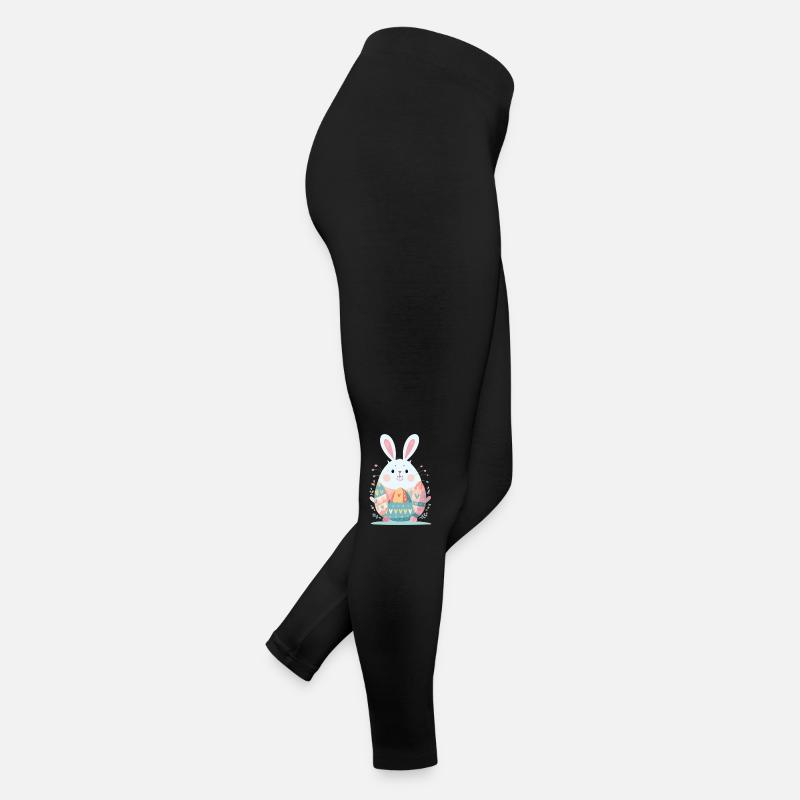 Lapin de Pâques Legging en jersey Femme