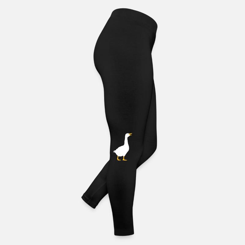 Lachende Gans Design Frauen Jersey Leggings