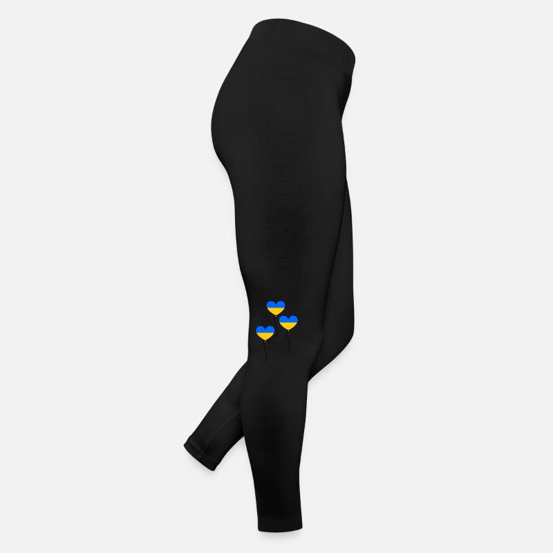 Ukraine Frauen Jersey Leggings