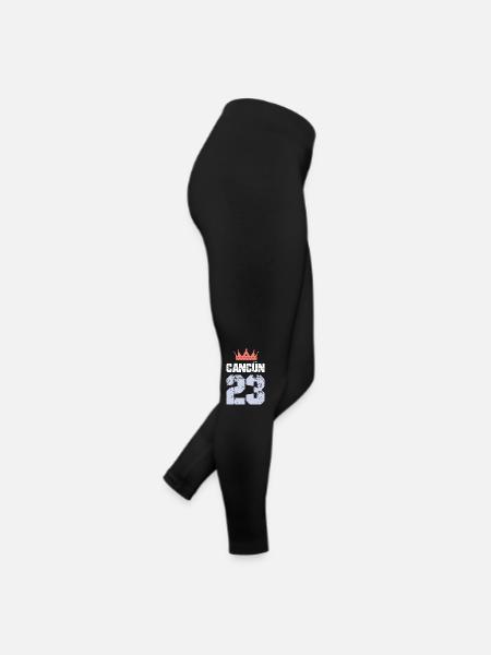Cancun 23 Maillot 2023 (Garantie du prix le plus bas) - Legging en jersey Femme - noir - Droite