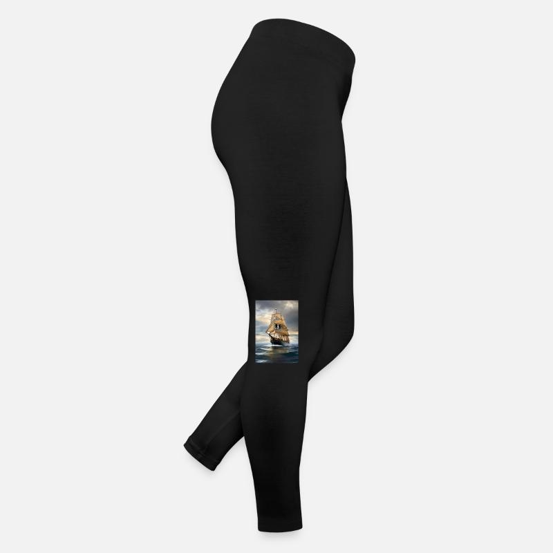 Segelschiff Frauen Jersey Leggings