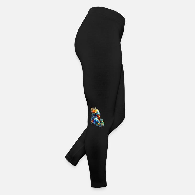 KI Gott von Vincent van Gogh Frauen Jersey Leggings