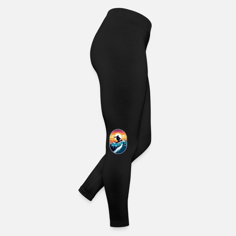 snowboard neige et ski Legging en jersey Femme