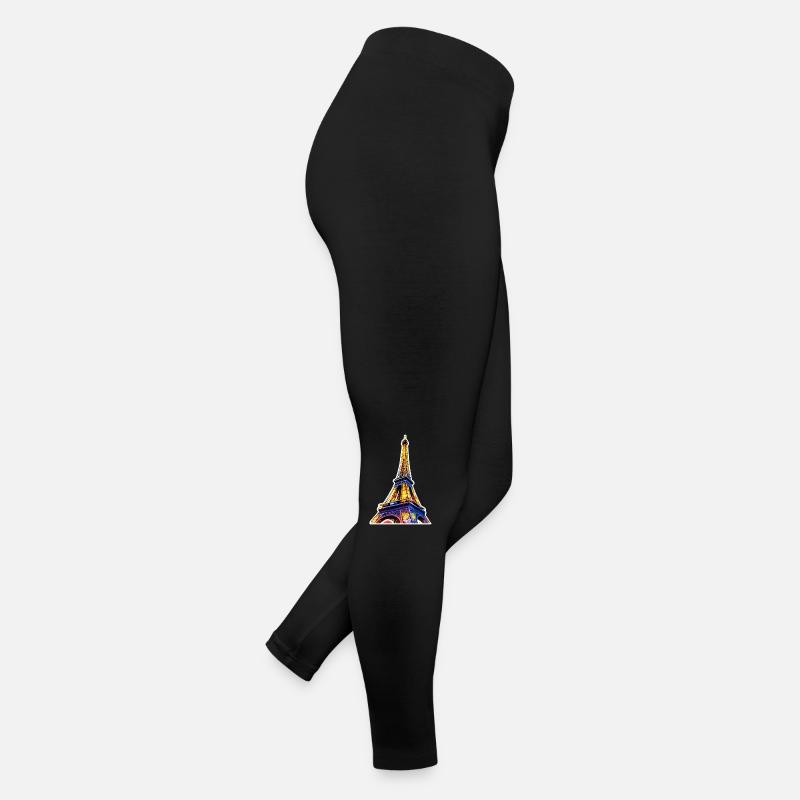 Eiffelturm #16 Frauen Jersey Leggings
