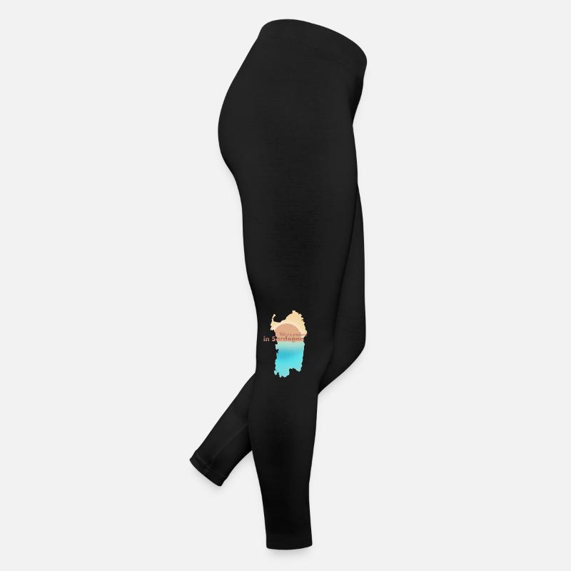 Non C’è Problema in Sardegna Frauen Jersey Leggings