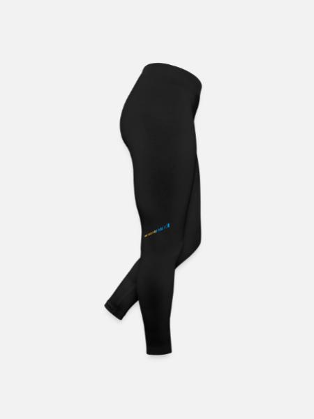 Date Mistakes Quote Logo - Women’s Jersey Leggings - black - Right