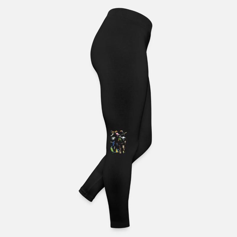 oiseaux colorés Legging en jersey Femme