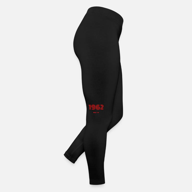 Born in 1962 - Women’s Jersey Leggings - black