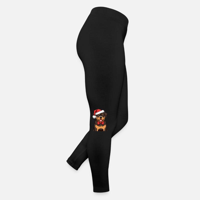 Rottweiler Christmas Women’s Jersey Leggings