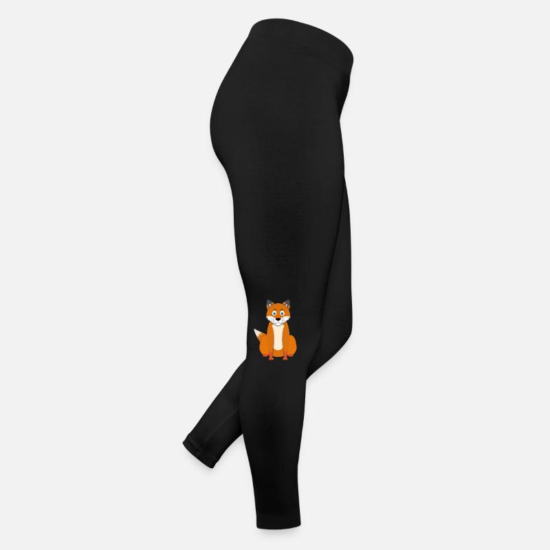 Renard de dessin animé Legging en jersey Femme