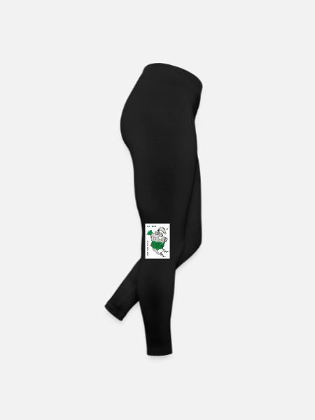 Je viens de San Francisco slogan - Legging en jersey Femme - noir - Droite
