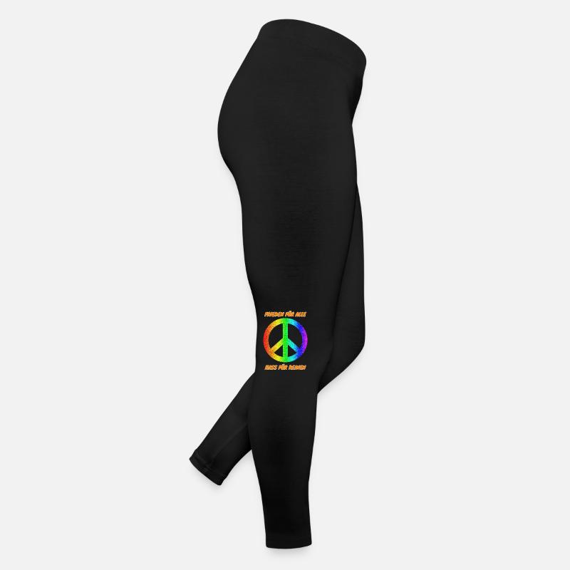 Demo Peace for All Hate for No 2 ANti AFD Women’s Jersey Leggings