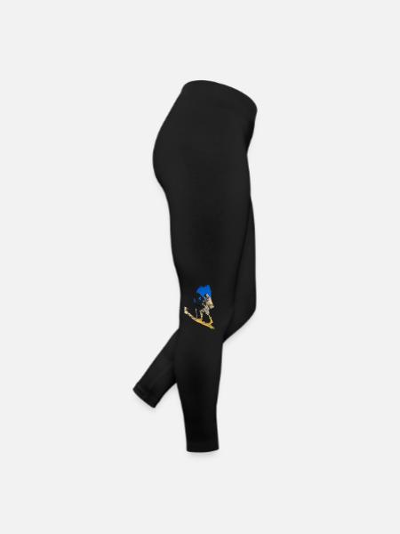 Bugglkraxmann - Women’s Jersey Leggings - black - Right
