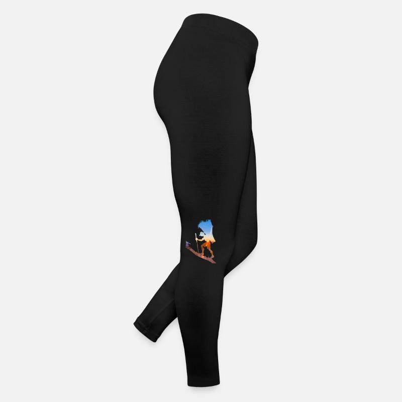 Man with hay basket Women’s Jersey Leggings